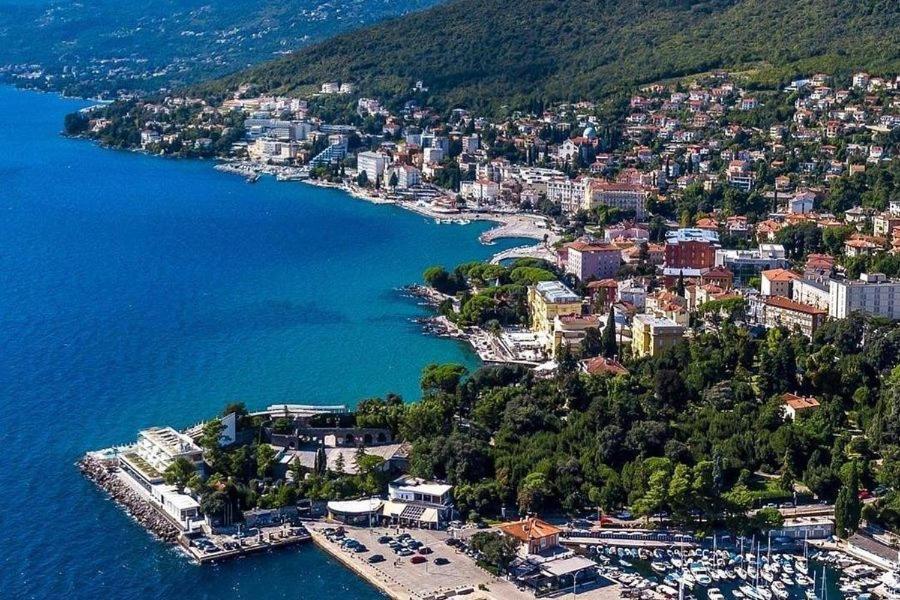 Villa Adriatic, Apartment Enio With Swimming Pool, Panoramic Sew View, Free Parking Ičići Exterior foto